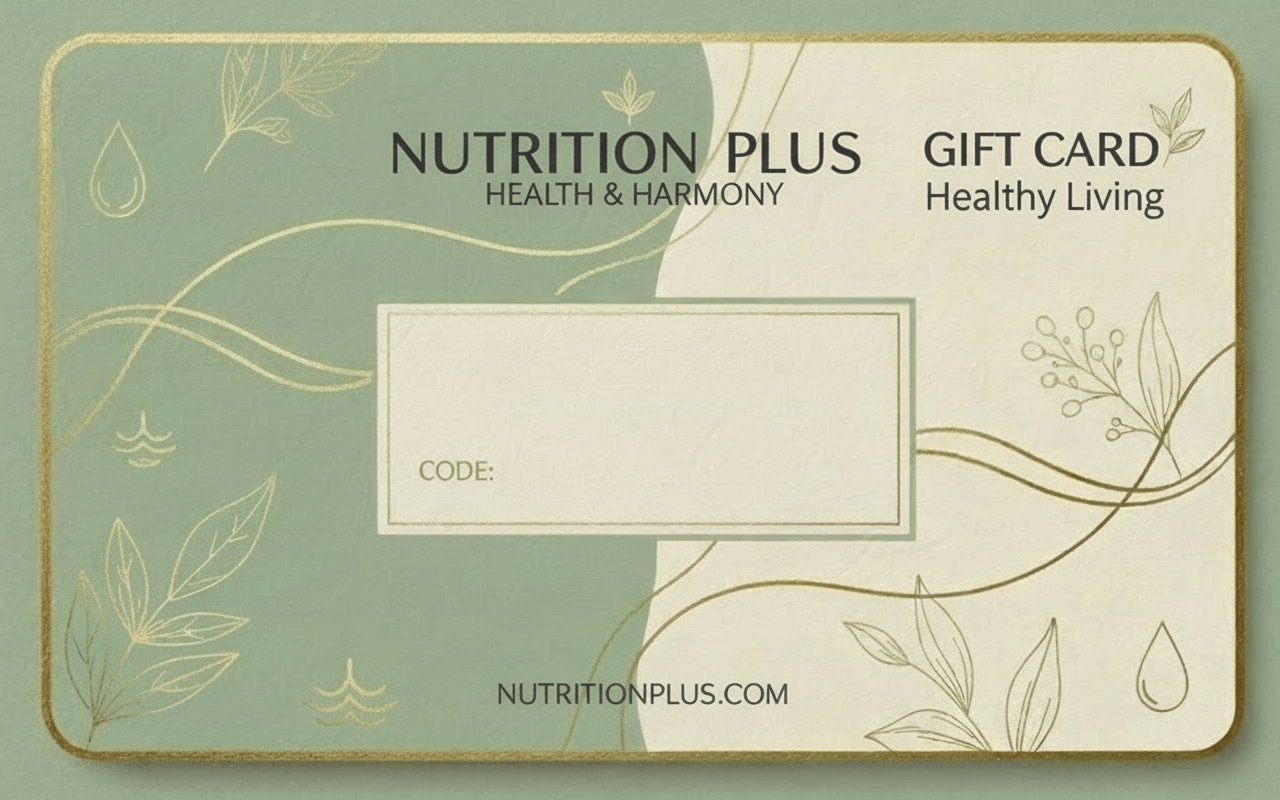 Nutrition Plus Gift Card $25 - Nutrition Plus