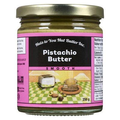 Nuts to You Smooth Pistachio Butter 250 Grams - Nutrition Plus