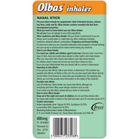 Thumbnail for Olbas Inhaler Vapour Stick, 0.7mL - Nutrition Plus