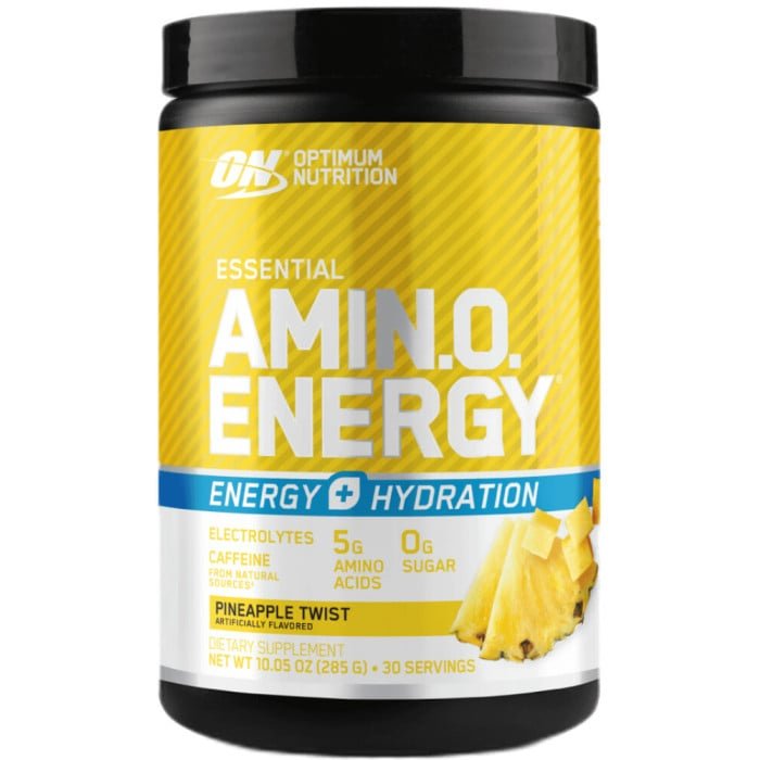 Optimum Nutrition Amino Energy + hydration 285 Grams- Pineapple Twist - Nutrition Plus