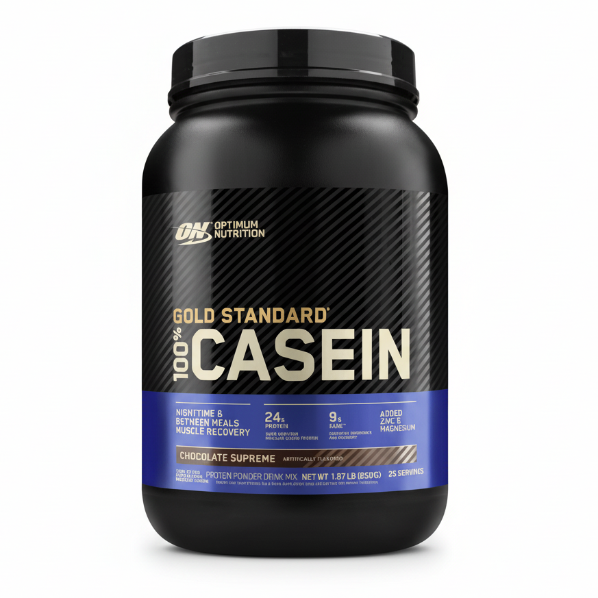 Optimum Nutrition Gold Standard 100% Casein, Chocolate Supreme 1.87 lb - Nutrition Plus