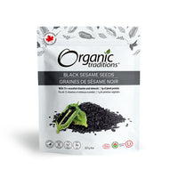 Thumbnail for Organic Traditions Organic Black Sesame Seeds 227 Grams - Nutrition Plus