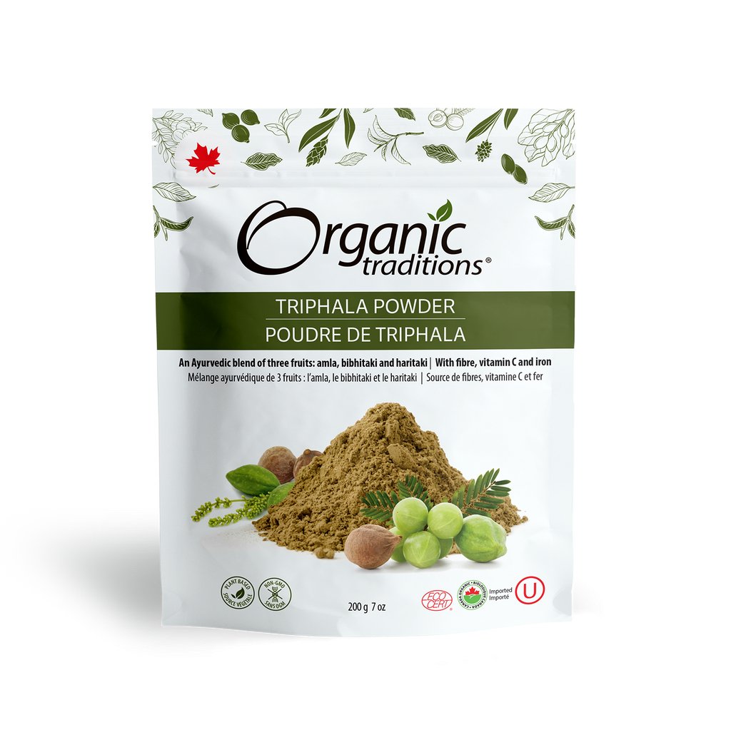 Organic Traditions Organic Triphala Powder 200 Grams - Nutrition Plus
