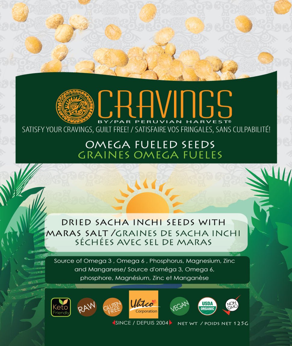 Peruvian Harvest Sacha Inchi Seeds, Dried, 125 Grams - Nutrition Plus