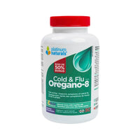 Thumbnail for Platinum Naturals Cold & Flu Oregano - 8 90 Veg Liquid Capsules - Nutrition Plus