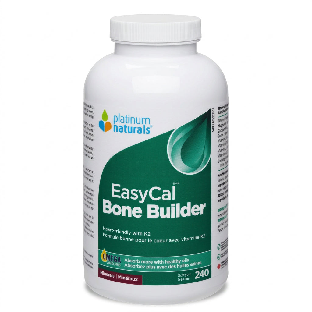 Platinum Naturals EasyCal® Bone Builder Softgels - Nutrition Plus