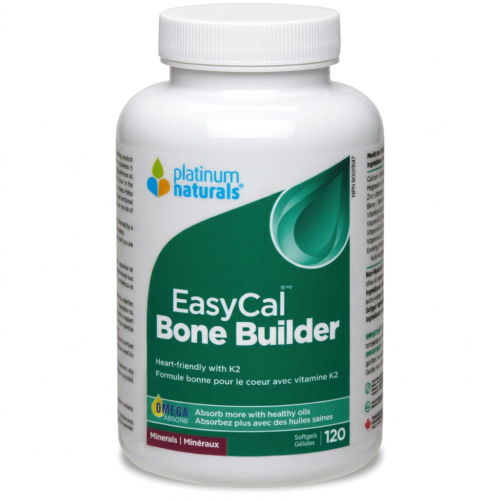 Platinum Naturals EasyCal® Bone Builder Softgels - Nutrition Plus