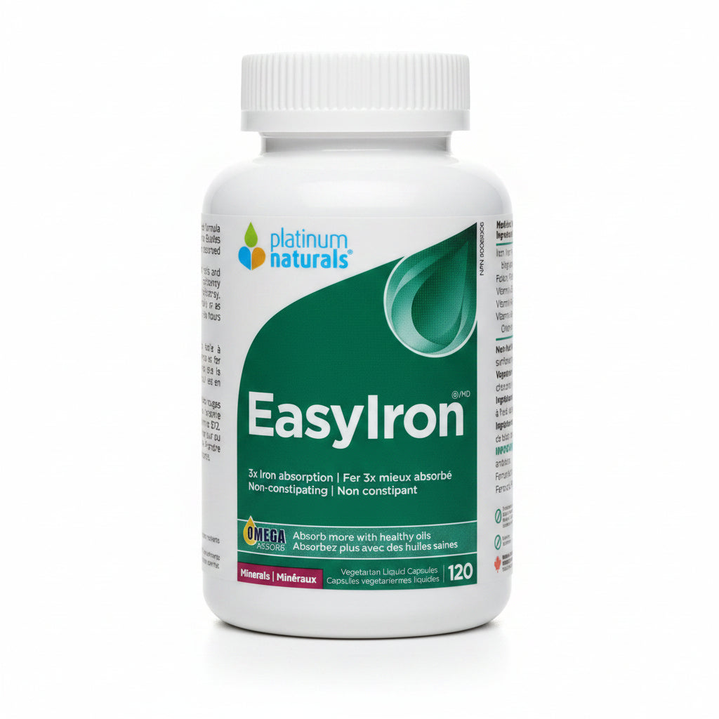Platinum Naturals EasyIron® Veg Liquid Capsules - Nutrition Plus