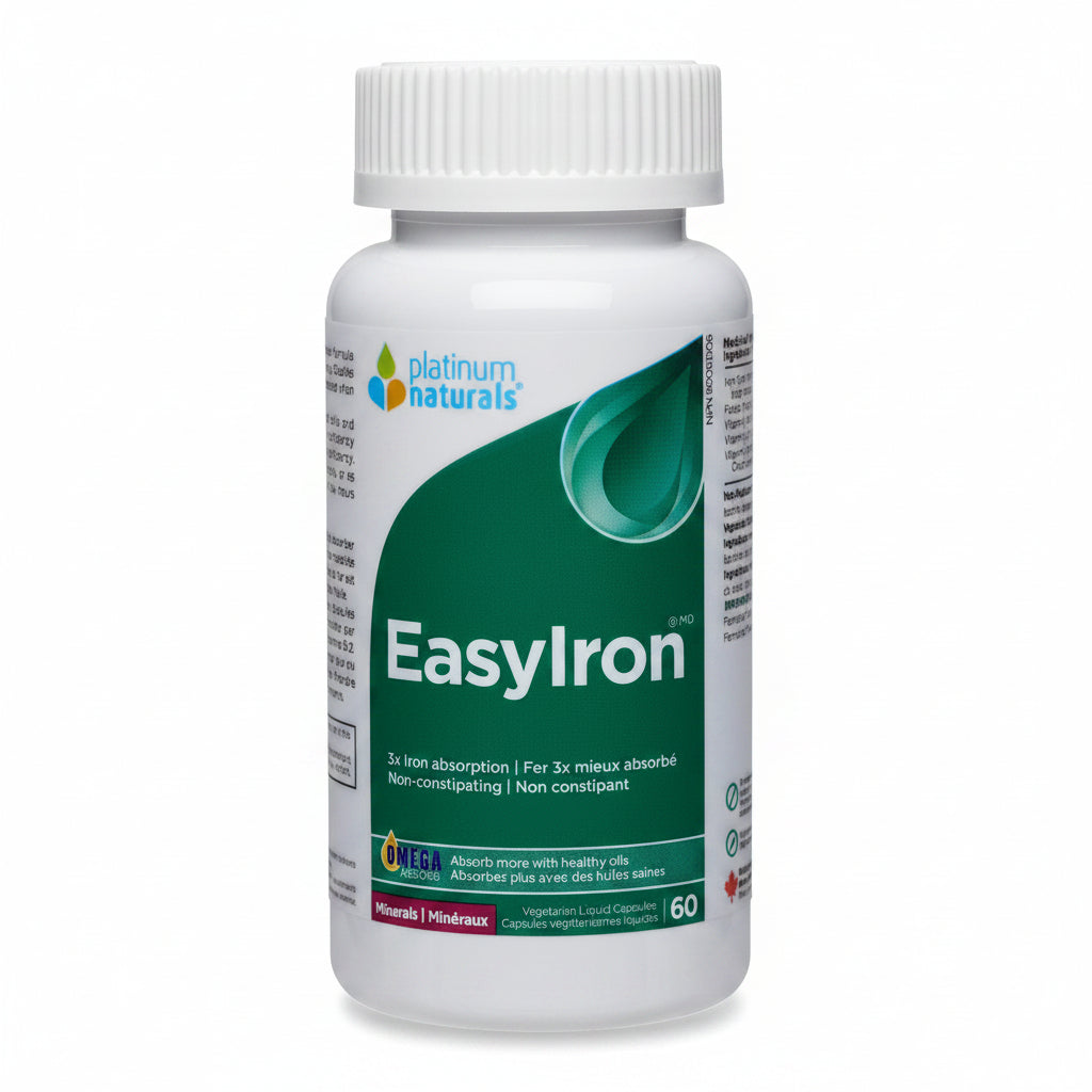 Platinum Naturals EasyIron® Veg Liquid Capsules - Nutrition Plus