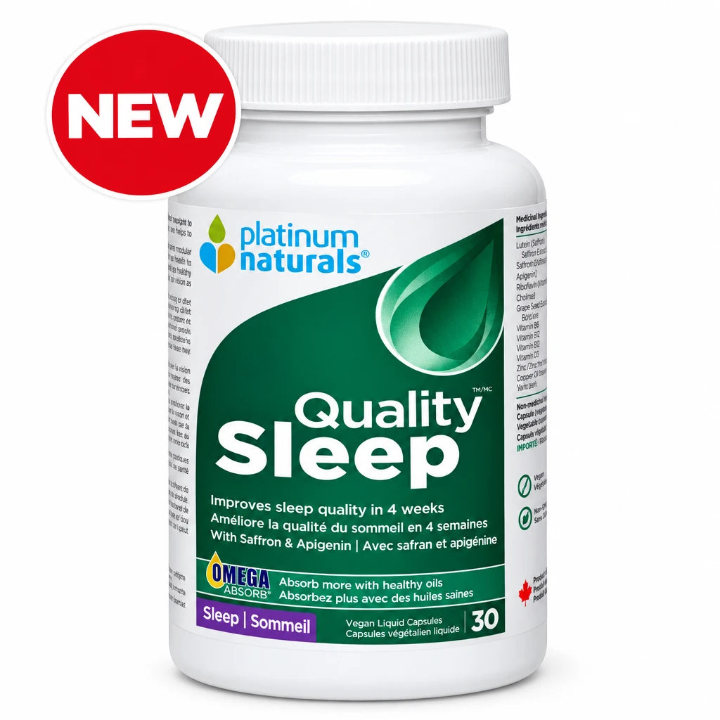 Platinum Naturals Quality Sleep™ 30 Vegan Liquid Capsules - Nutrition Plus