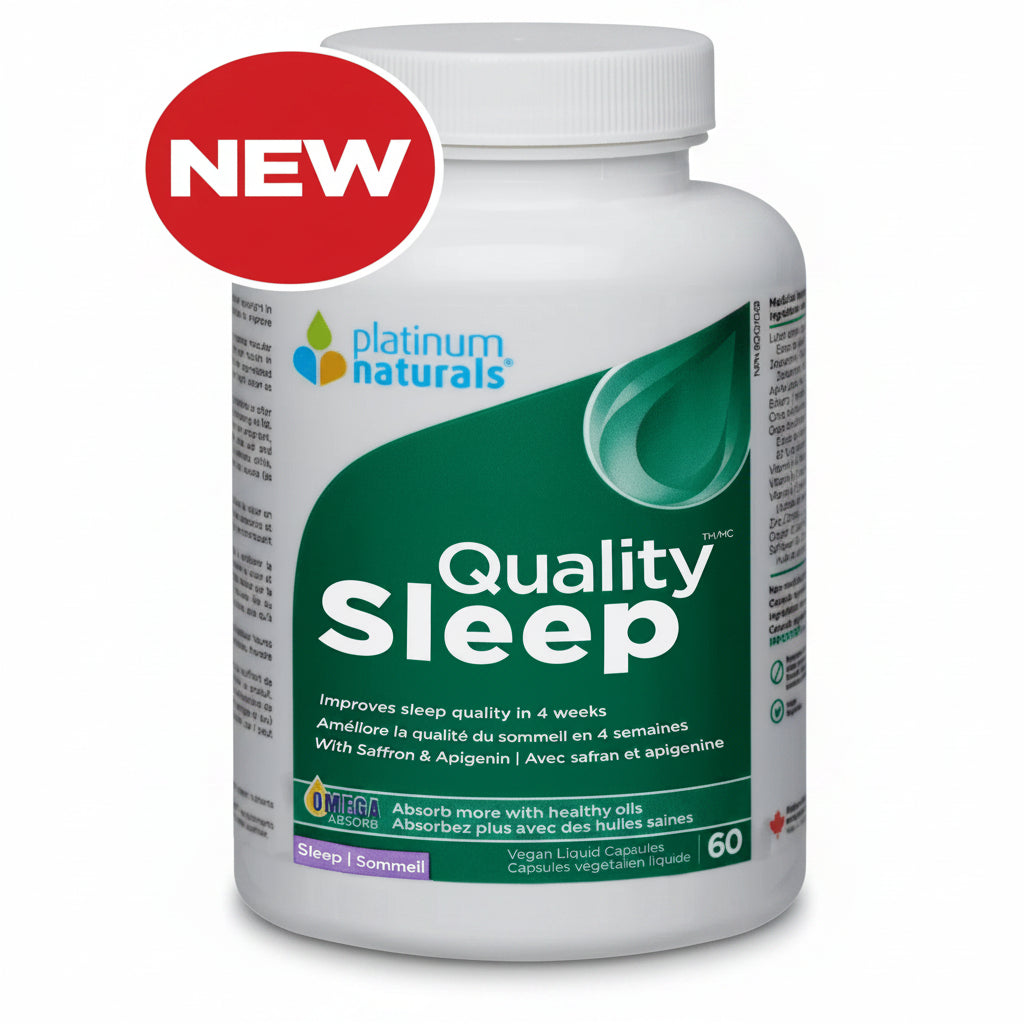 Platinum Naturals Quality Sleep™ 60 Vegan Liquid Capsules - Nutrition Plus