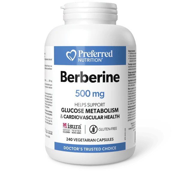 Preferred Nutrition Berberine 240 Veg Capsules