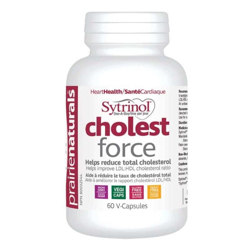 Prairie Naturals Sytrinol® Cholest-Force 60 Veg Capsules - Nutrition Plus