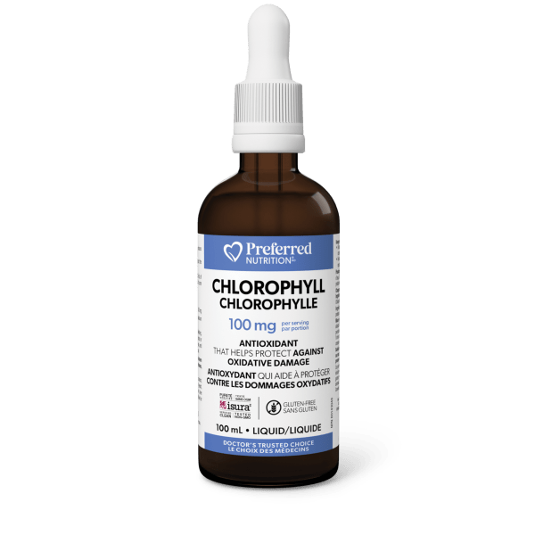 Preferred Nutrition Liquid Chlorophyll 100mg 100mL - Nutrition Plus