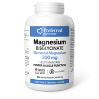 Thumbnail for Preferred Nutrition Magnesium Bisglycinate 300 Veg Capsules - Nutrition Plus