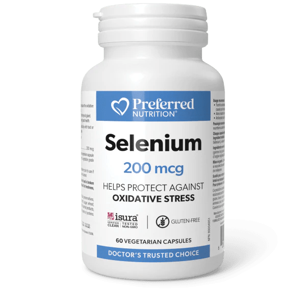 Preferred Nutrition Selenomethionine 60 Veg Capsules - Nutrition Plus