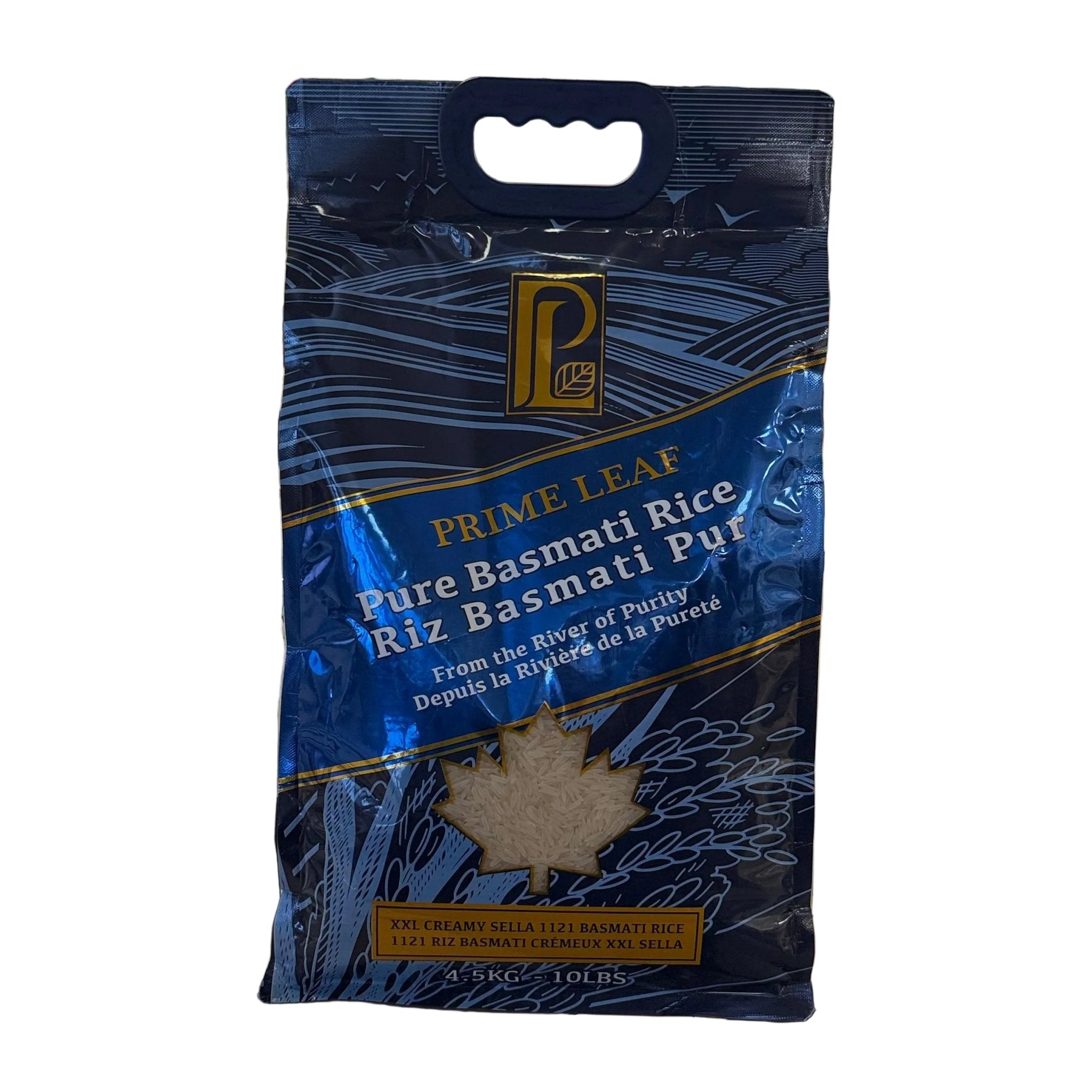 Prime Leaf Pure Sella 1121 Basmati Rice 10 LBS - Nutrition Plus