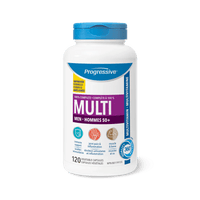 Thumbnail for Progressive Multi for Men 50+ 120 Veg Capsules - Nutrition Plus