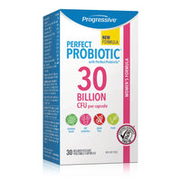 Thumbnail for Progressive Perfect Probiotic Women's Formula 30 Billion CFU 30 DR Veg Capsules - Nutrition Plus
