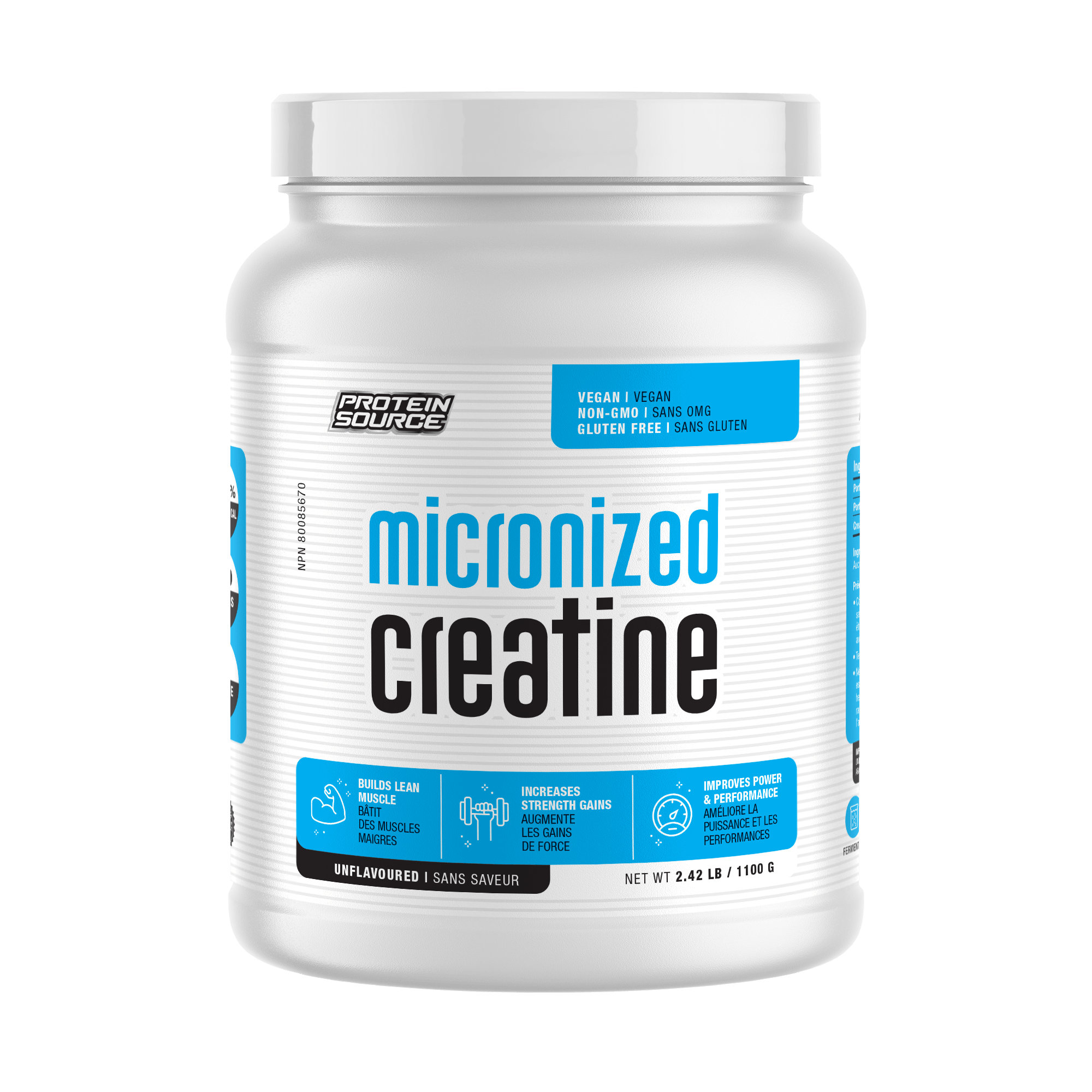 Protein Source Micronized Creatine Monohydrate 1,000 Grams