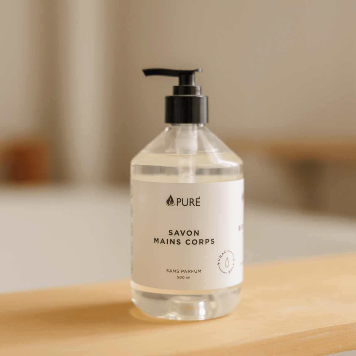 Pure Body & Hand Soap 500mL, Fragrance - Free - Nutrition Plus