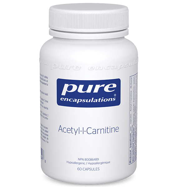 Pure Encapsulations Acetyl-l-Carnitine 60 Capsules - Nutrition Plus
