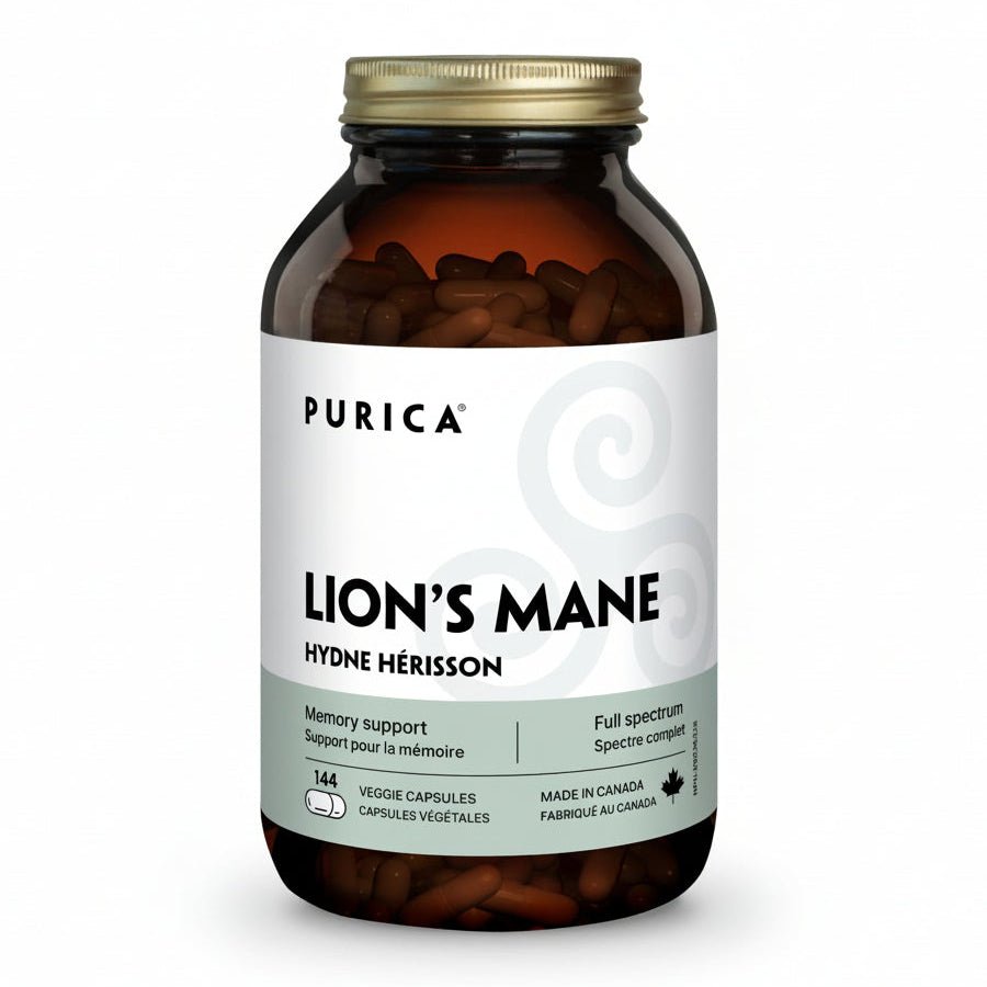 Purica Lion's Mane Veg Capsules - Nutrition Plus