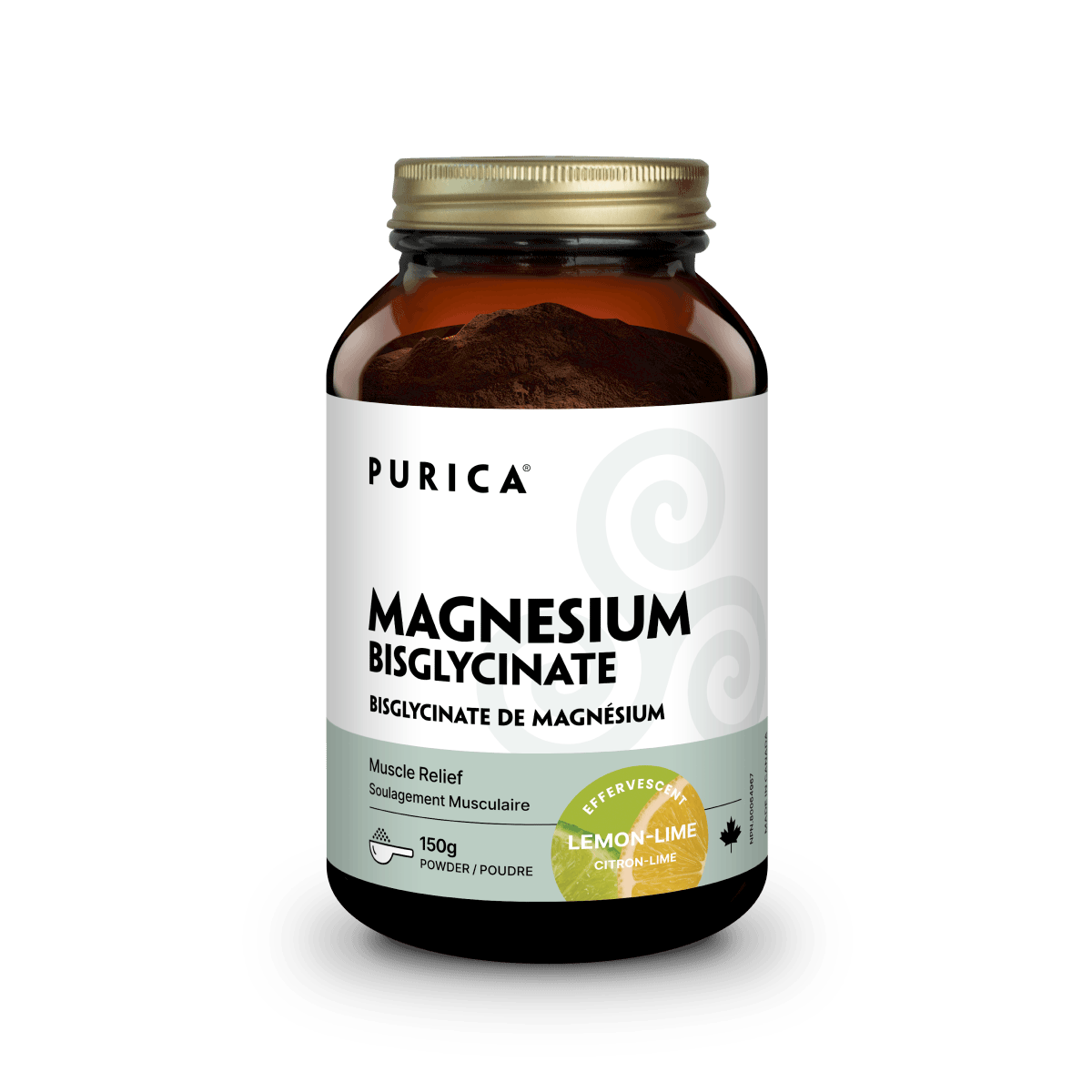Purica Magnesium Effervescent Powder 150 Grams - Nutrition Plus