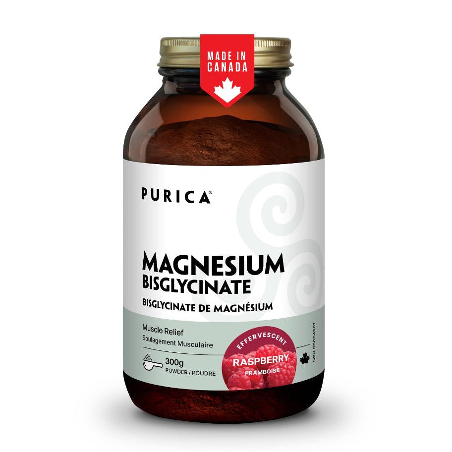 Purica Magnesium Effervescent Powder 300 Grams - Nutrition Plus