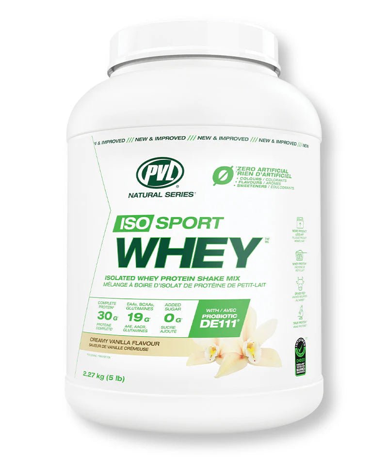 PVL Iso Sport Whey 2.27 kg Protein Powder - Nutrition Plus