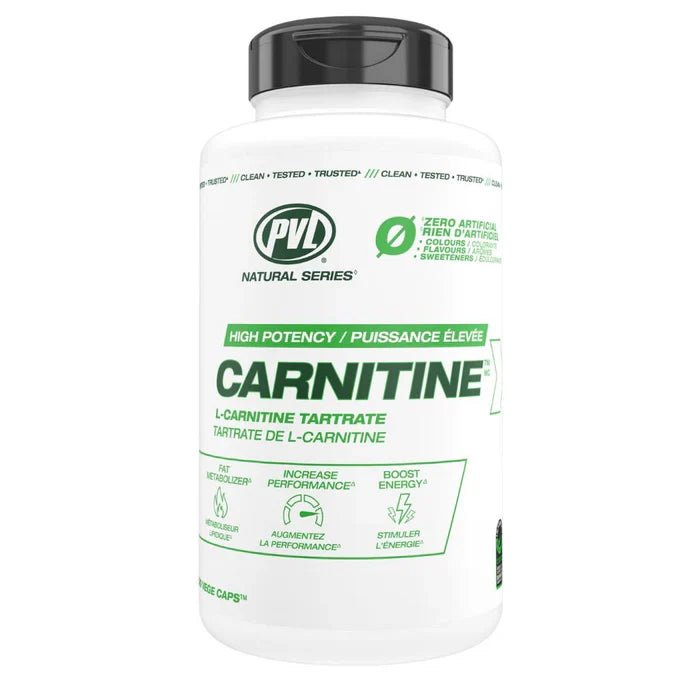 PVL L - Carnitine 750mg 90 Veg Capsules - Nutrition Plus