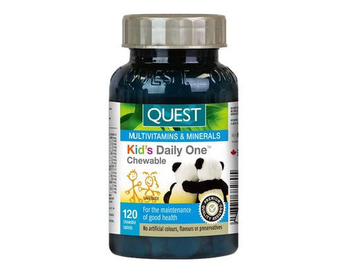 Quest Kid's Daily One Chewable 120 Tablets - Nutrition Plus