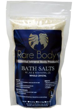 Rare Body Bath Crystals Resealable Bag 454 Grams - Nutrition Plus