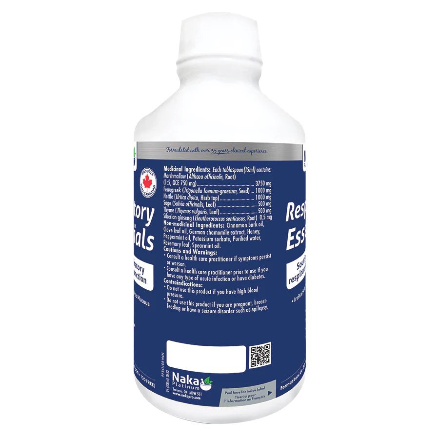 Respiratory Essentials - 250mL - Nutrition Plus