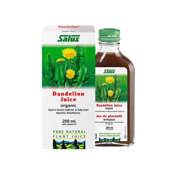 Salus Organic Dandelion Juice 200mL - Nutrition Plus