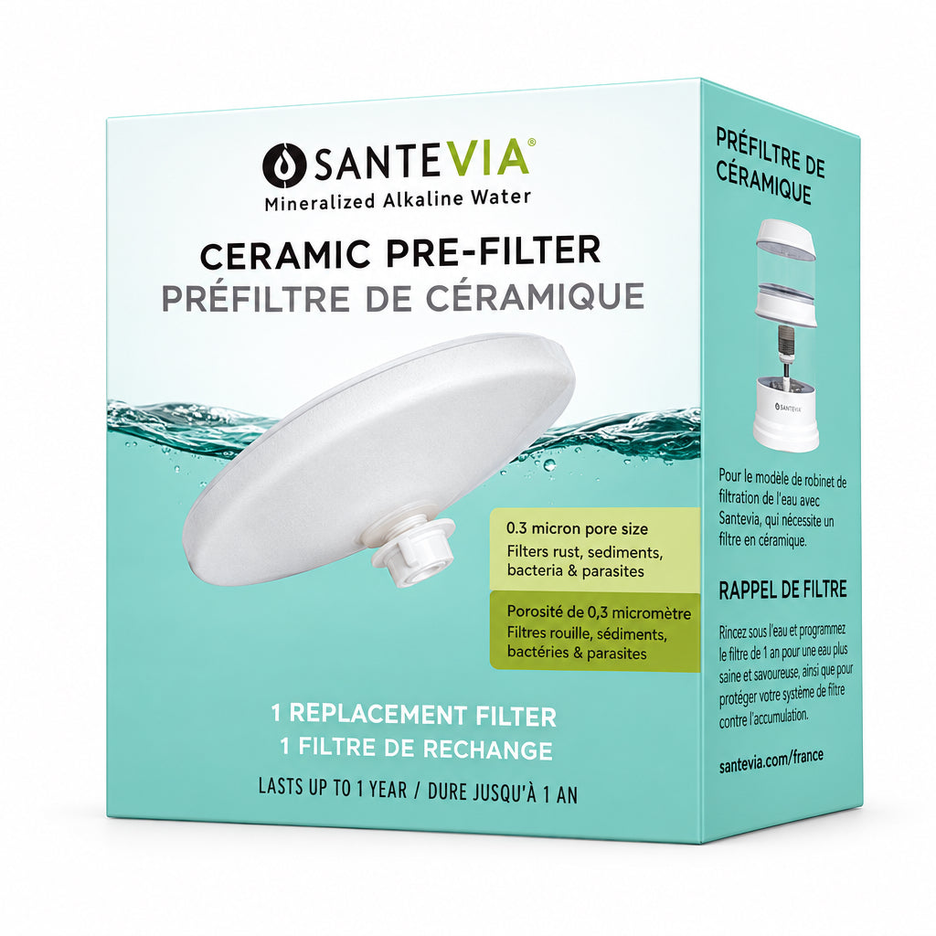 Santevia Ceramic Pre - filter - Nutrition Plus