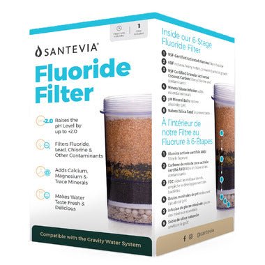 Santevia Fluoride Filter - Nutrition Plus