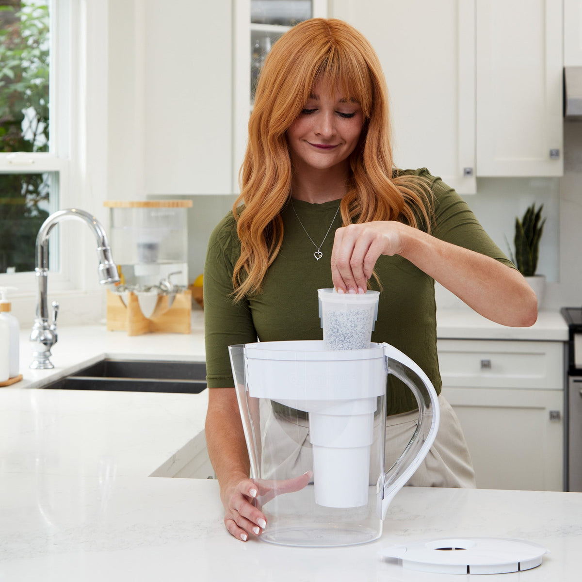 Santevia MINA Mineralized Fluoride Alkaline Water Filter - Nutrition Plus
