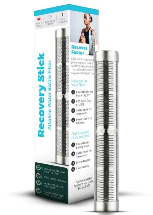 Santevia Recovery Stick Alkaline Water Bottle Filter (1 Stick) - Nutrition Plus