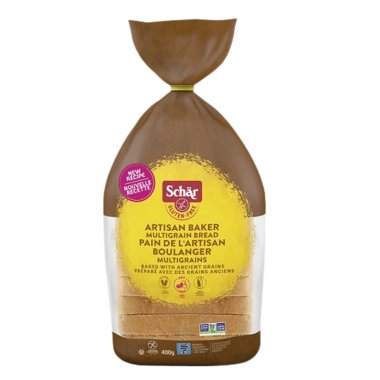 Schar Gluten Free Artisan Baker Multigrain Bread 400 Grams - Nutrition Plus