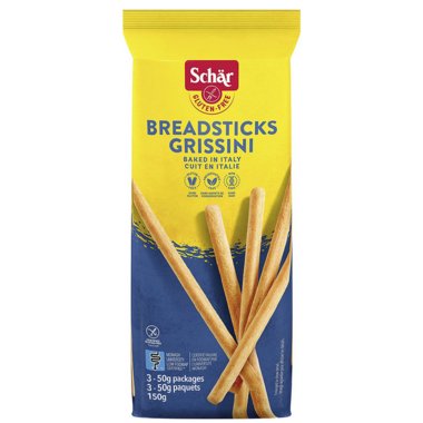 Schar Gluten Free Breadsticks 150 Grams - Nutrition Plus