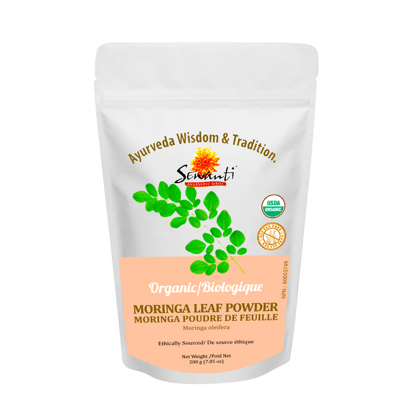 Sewanti Organic Moringa Leaf Powder 200 Grams - Nutrition Plus