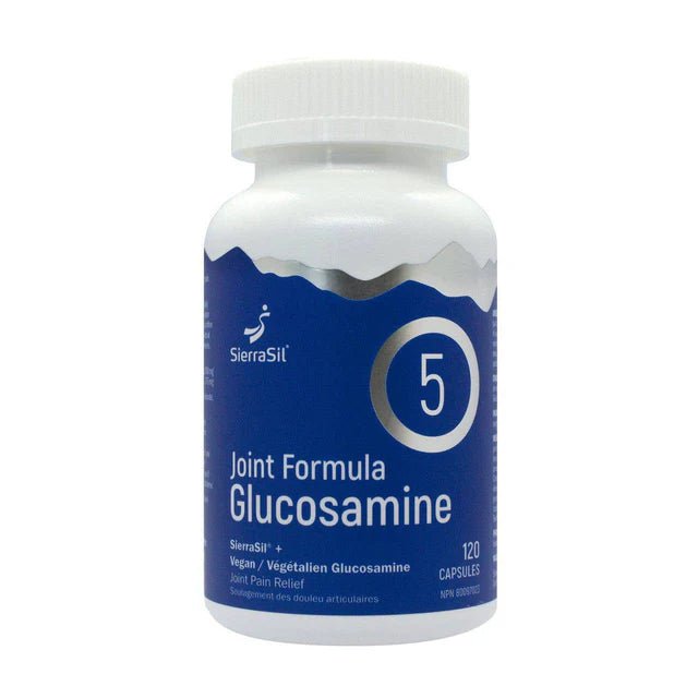 Sierrasil Joint Formula 5 with Glucosamine 120 Capsules - Nutrition Plus