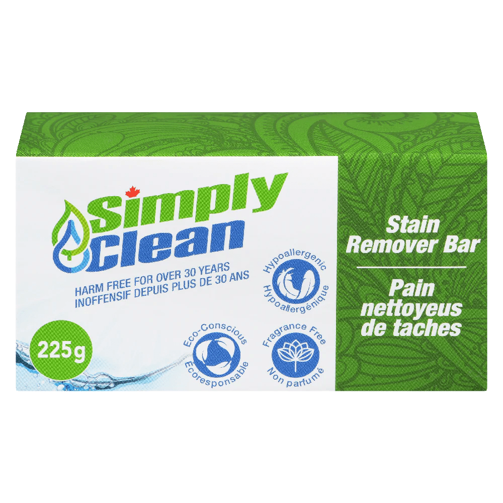 Simply Clean Stain Remover Bar 225g - Nutrition Plus