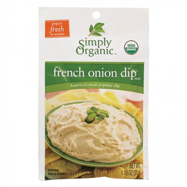 Simply Organic French Onion Dip Mix 31 Grams - Nutrition Plus