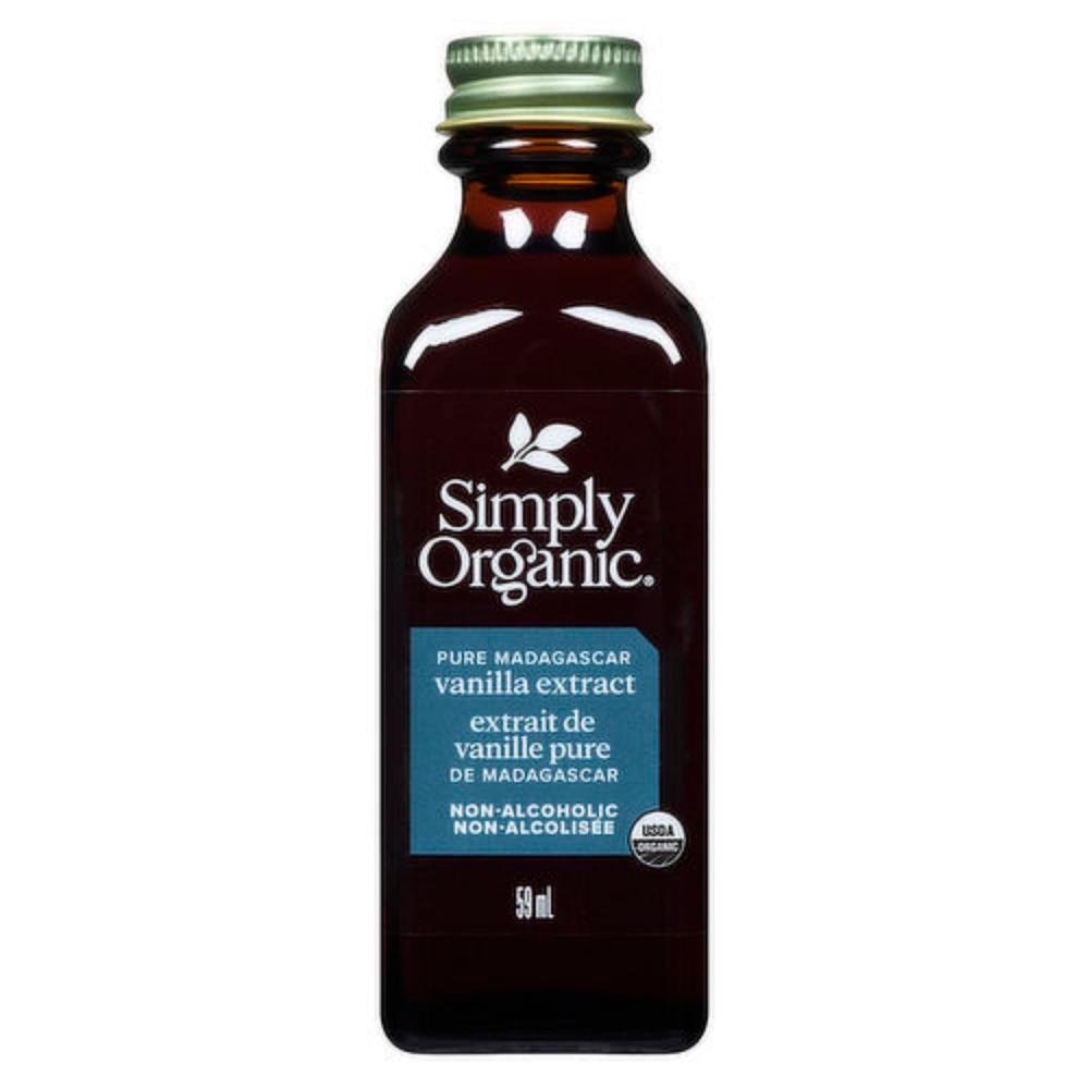 Simply Organic, Pure Madagascar Vanilla, Non - Alcoholic, 59mL - Nutrition Plus