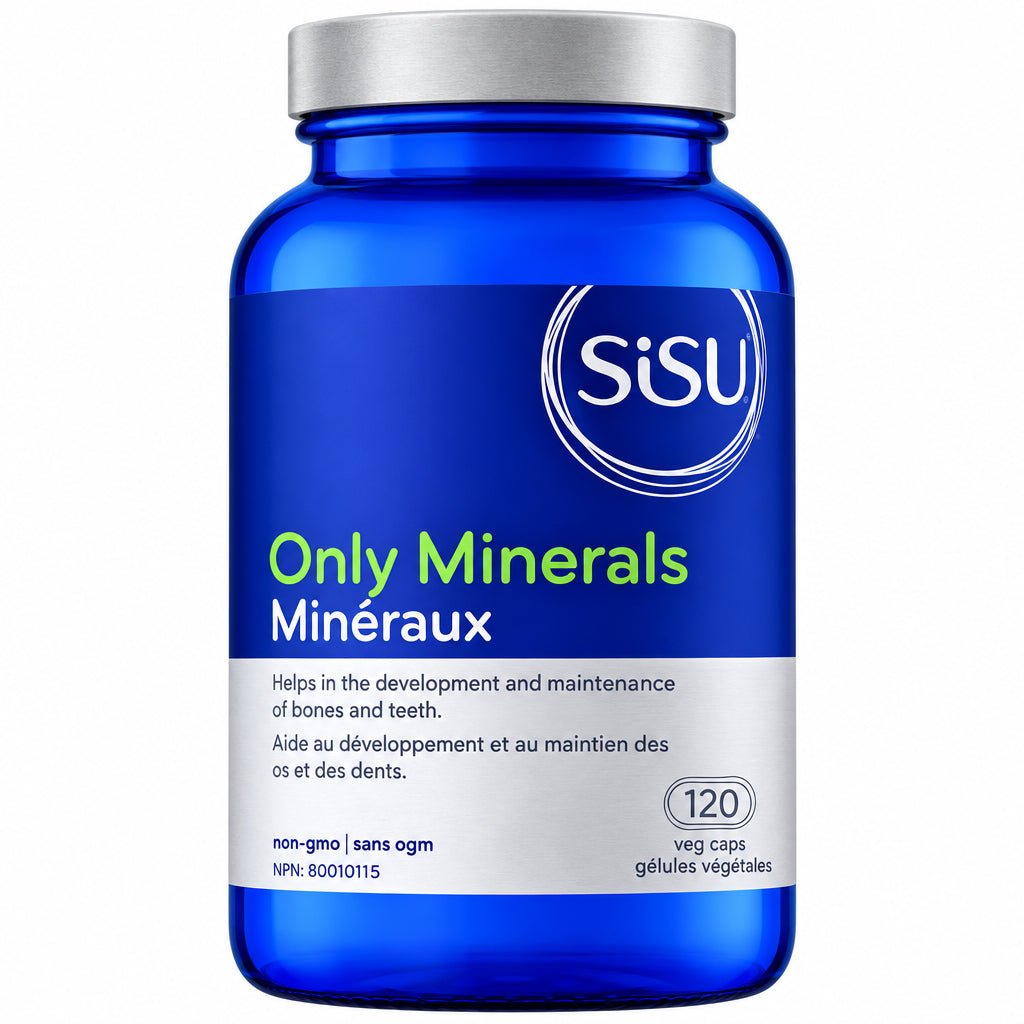 Sisu Only Minerals 120 Veg Capsules - Nutrition Plus