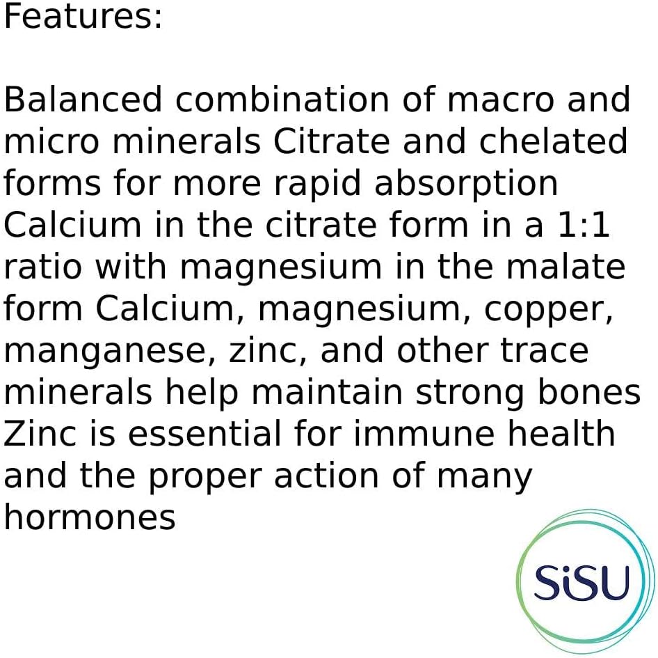 Sisu Only Minerals 120 Veg Capsules - Nutrition Plus