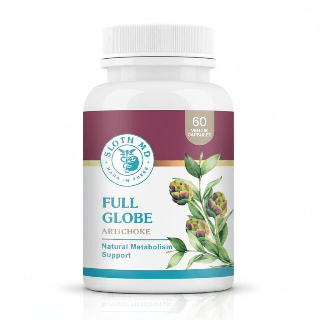 Sloth MD Full Globe Artichoke 60 Veg Capsules - Nutrition Plus