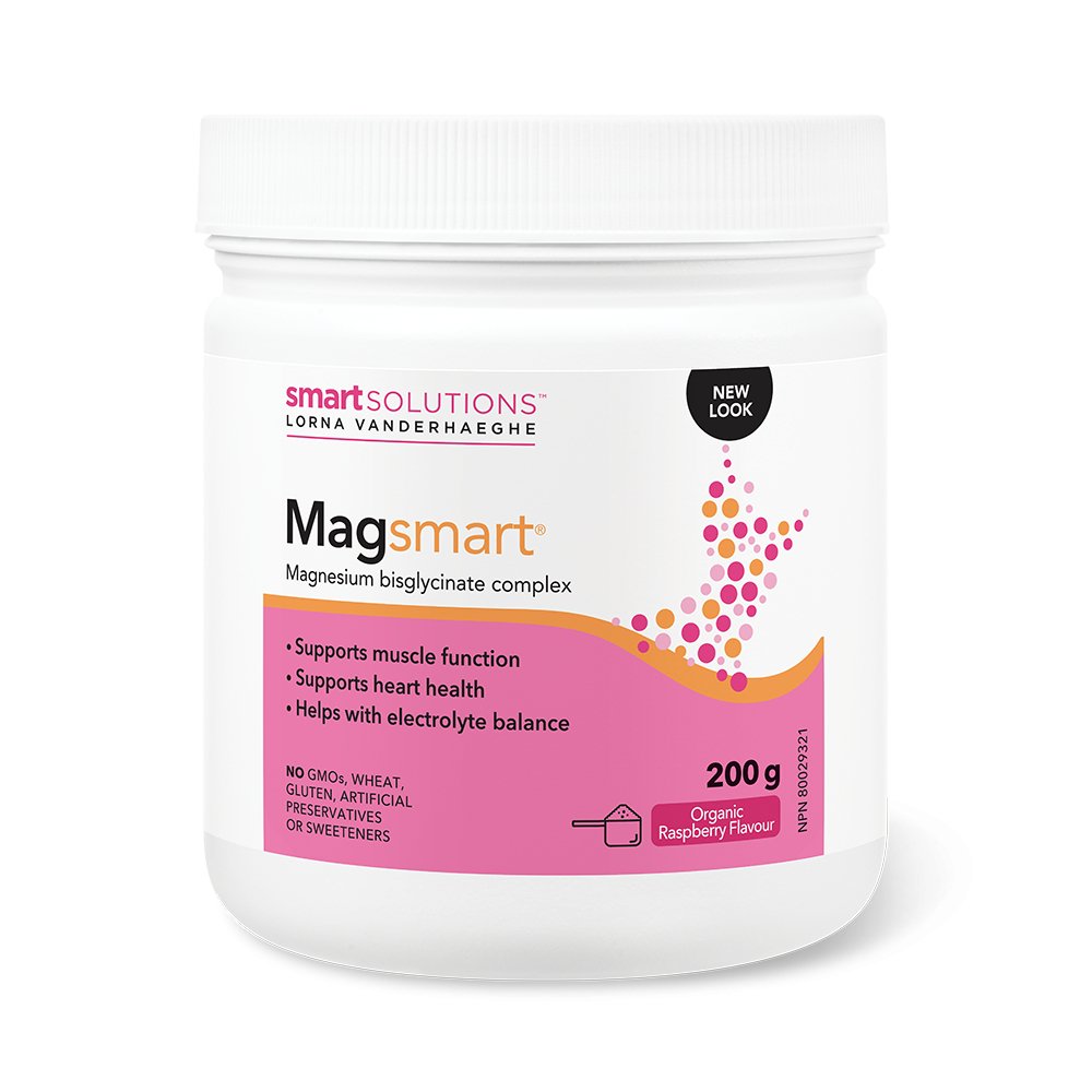 Smart Solutions MAGsmart Powder 200 Grams, Raspberry - Nutrition Plus